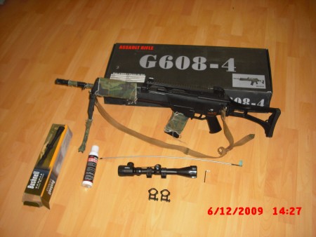 G36K + príslošenstvo